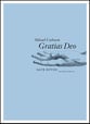 Gratias Deo SATB choral sheet music cover